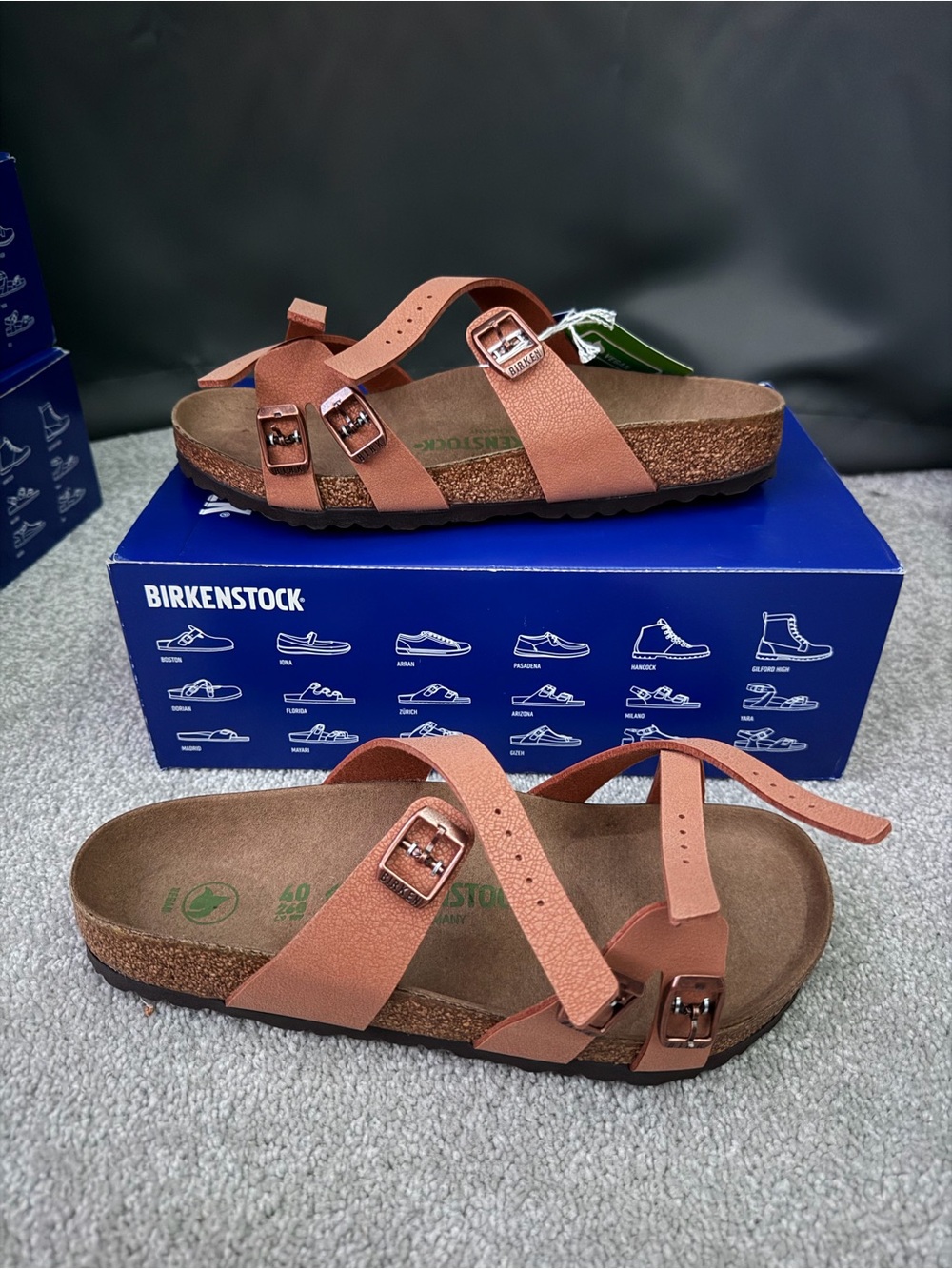 Birkenstock Sandals in Rose Brown-TW